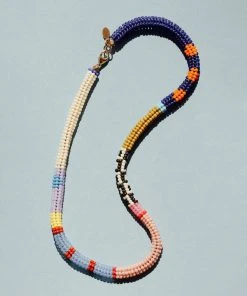 Kisiwa Jewelry Cuerda One Of A Kind Beaded Choker