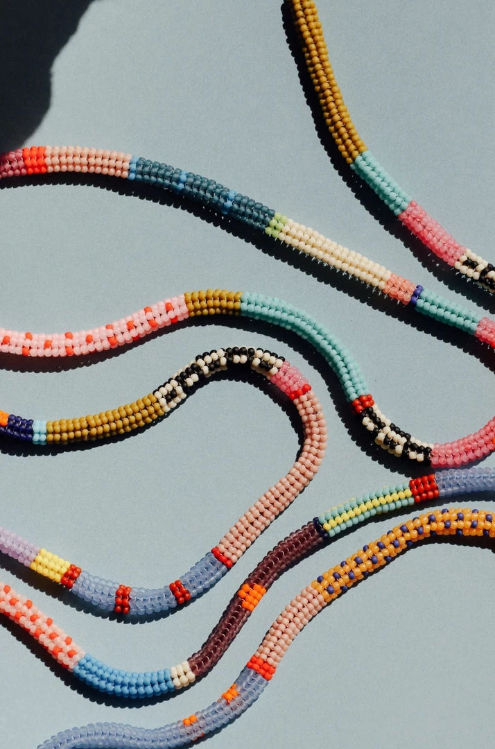 Kisiwa Cuerda One Of A Kind Beaded Necklace Kisiwa Cuerda One Of A Kind Beaded Necklace