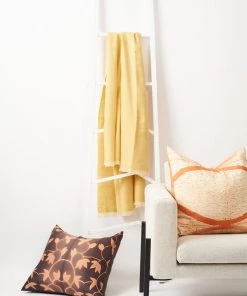 Studio Variously Dandelion Merino Throw Blanket Home Goods