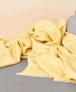 Studio Variously Dandelion Merino Throw Blanket Home Goods