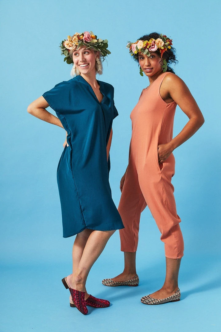 Darzah Shoes Tatreez Flats - Rose Darzah Shoes Tatreez Flats - Rose