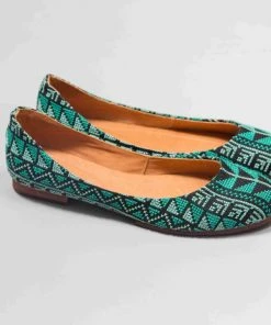 Darzah Tatreez Flats - Teal