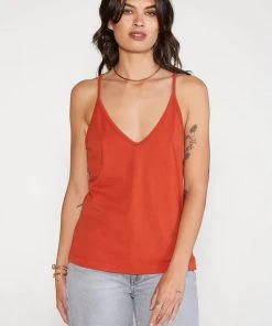 ÉTICA New Arrivals Dasha Cross Back Tank Top