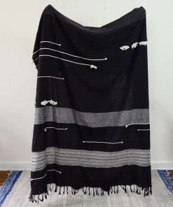 Ichcha Home Goods Desert Textured Throw Blanket