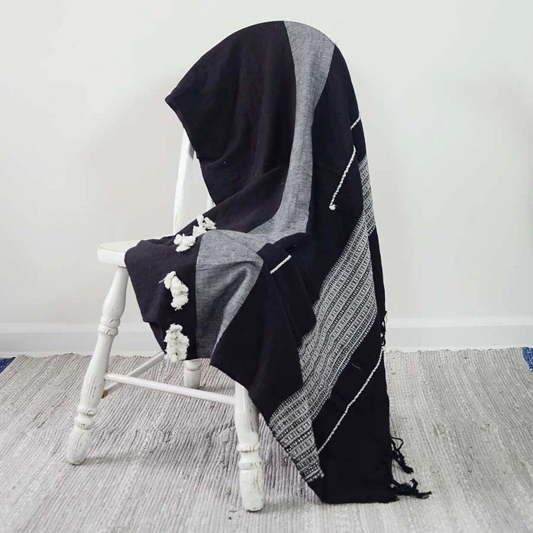 Ichcha Home Goods Desert Textured Throw Blanket Ichcha Home Goods Desert Textured Throw Blanket