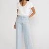ÉTICA New Arrivals Devon Wide Leg Jeans - Sea Breeze