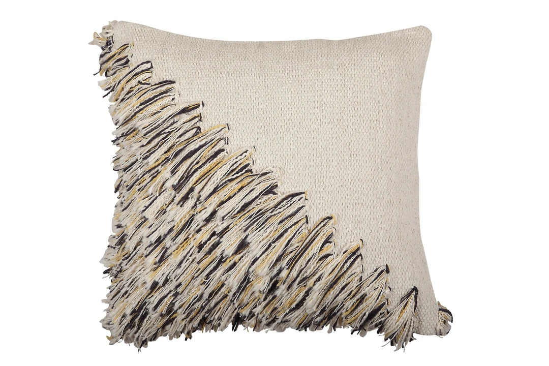 Casa Amarosa Diagonal Fringe Throw Pillow Cover Casa Amarosa Diagonal Fringe Throw Pillow Cover