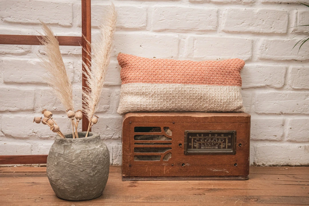 Zuahaza Home Goods Diamond Guayaba Lumbar Pillow Cover Zuahaza Home Goods Diamond Guayaba Lumbar Pillow Cover