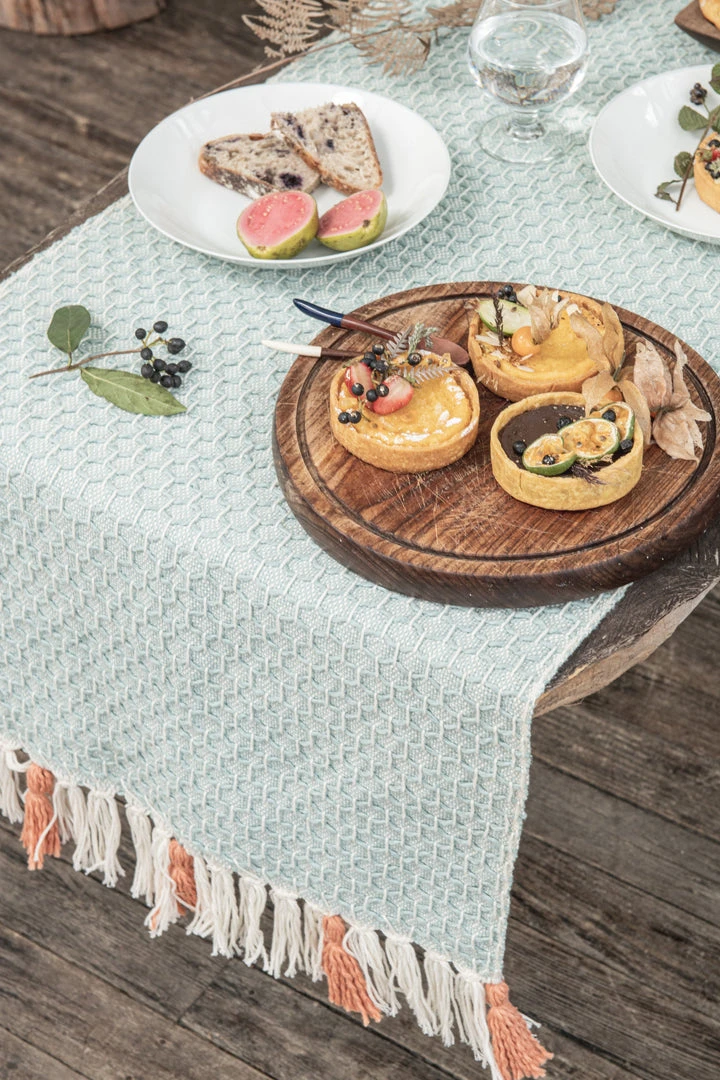 Zuahaza Kitchen + Dining Diamond Naidi Table Runner 2 Zuahaza Kitchen + Dining Diamond Naidi Table Runner