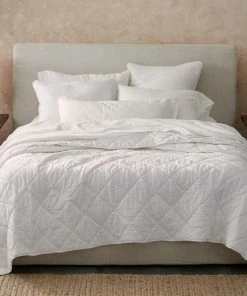 Coyuchi Home Goods Diamond Stitched Comforter 2 Coyuchi Home Goods Diamond Stitched Comforter