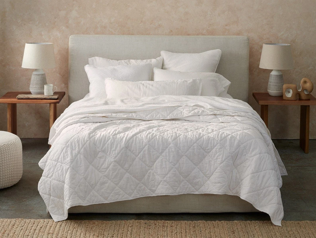 Coyuchi Home Goods Diamond Stitched Comforter Coyuchi Home Goods Diamond Stitched Comforter