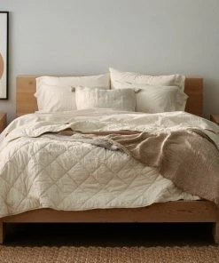 Coyuchi Home Goods Diamond Stitched Comforter 5 Coyuchi Home Goods Diamond Stitched Comforter