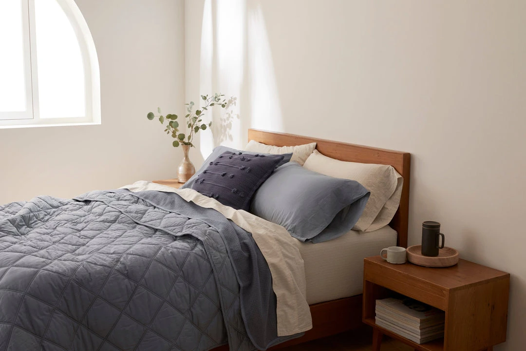 Coyuchi Home Goods Diamond Stitched Comforter Coyuchi Home Goods Diamond Stitched Comforter