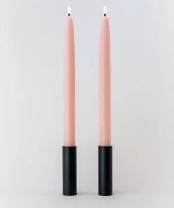 Mo&Co Home Dipped Beeswax 14" Taper Candles