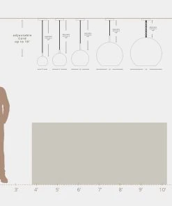 Dounia Home Aria Pendant Light - Gunmetal Handcrafted