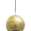 Dounia Home Nur Reversed Pendant Light - Brass Lighting