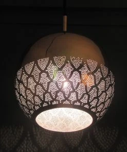 Dounia Home Nur Reversed Pendant Light - Silver
