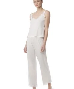 Synergy Organic Clothing Dream Tencel Pajama Pant - White Sale