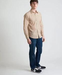 Dushyant Asthana Men's Amir Long Sleeve Shirt - Grid