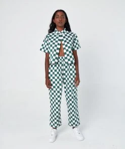 Dushyant Asthana Clothing Seema Chessboard Pants