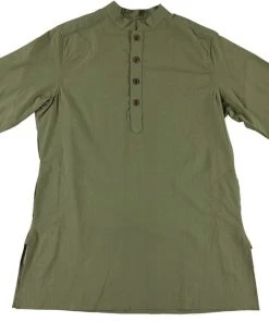 Dushyant Asthana Men's Bombay Oversized Shirt - Military Olive
