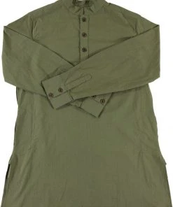 Dushyant Asthana Men's Bombay Oversized Shirt - Military Olive