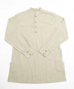 Dushyant Asthana Men's Bombay Oversized Shirt - Pale Khaki