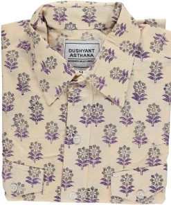 Dushyant Asthana Men's Bandit Western Shirt - Floral Print 2 Dushyant Asthana Men's Bandit Western Shirt - Floral Print