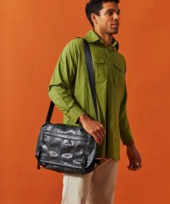 Dushyant Asthana Men's Kameez Oversized Shirt - Light Olive 4 Dushyant Asthana Men's Kameez Oversized Shirt - Light Olive