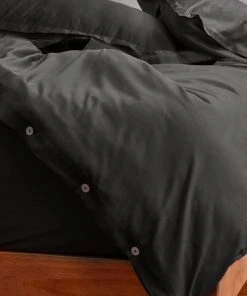 Looma Home Goods Duvet Set - Charcoal