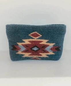 MZ Fair Trade Eagle Wool Clutch Bag