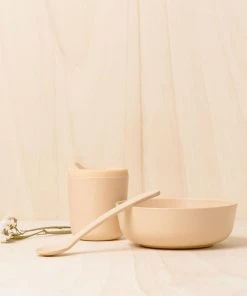 EKOBO Bambino Recycled Bamboo Toddler Feeding Set 3 EKOBO Bambino Recycled Bamboo Toddler Feeding Set