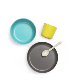 EKOBO Kids' Recycled Bamboo Dinner Set Kitchen + Dining
