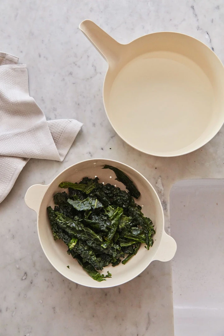 EKOBO Best Sellers Recycled Bamboo Mixing Bowl + Colander Set EKOBO Best Sellers Recycled Bamboo Mixing Bowl + Colander Set