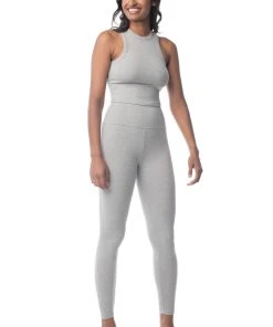 Synergy Organic Clothing Elevate Tank Top - Heather Gray