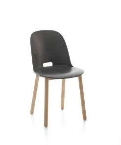 Emeco Furniture Alfi Recycled High Back Chair - Ash 7 Emeco Furniture Alfi Recycled High Back Chair - Ash