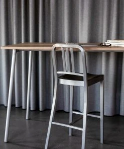 Emeco Furniture 111 Navy Recycled Barstool