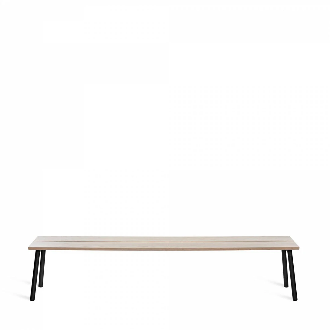 Emeco Furniture Run Bench - Black Frame Emeco Furniture Run Bench - Black Frame