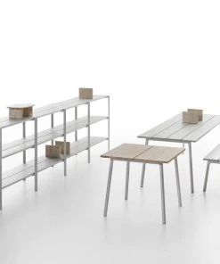 Emeco Run Table - Aluminum Frame