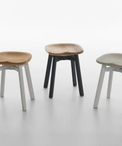 Emeco Su Small Stool - Aluminum Frame