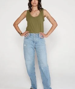 ÉTICA New Arrivals Altin Slouch Boyfriend Jeans