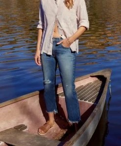 ÉTICA Brigitte Mid Rise Crop Jeans New Arrivals