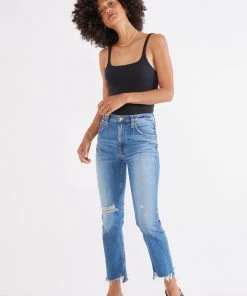ÉTICA Brigitte Mid Rise Crop Jeans New Arrivals