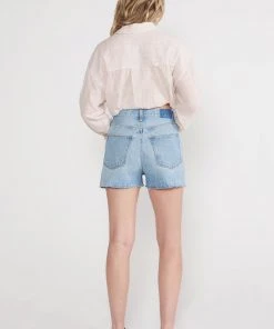 ÉTICA New Arrivals Fern High Rise Short - Rip Current