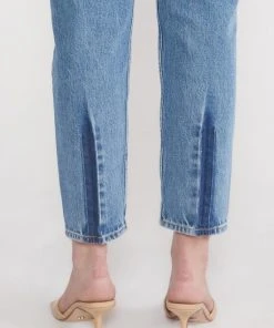 ÉTICA New Arrivals Finn Slim Straight Ankle Jeans - Canyon Reef Shadow