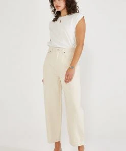 ÉTICA New Arrivals Iris Relaxed Taper Jean - Natural