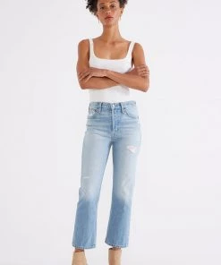 ÉTICA New Arrivals Josie High Rise Crop Jean