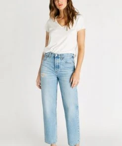 ÉTICA Tyler High Rise Vintage Straight Jean - Mystic Canyon New Arrivals