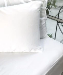 Ettitude Best Sellers Bamboo Sateen Fitted Sheet - Cloud