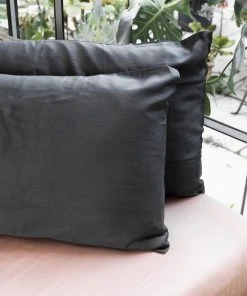 Ettitude Bamboo Sateen Pillowcase Set - Slate
